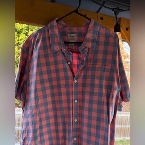 L.L. Bean Men's Plaid Shirt XXXL